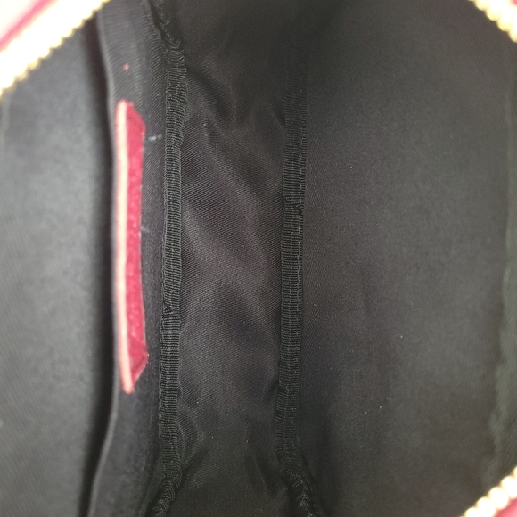 Brand New! Genuine Borse Pelle Italian Red Leather Camera Bag - Picture 6 of 6